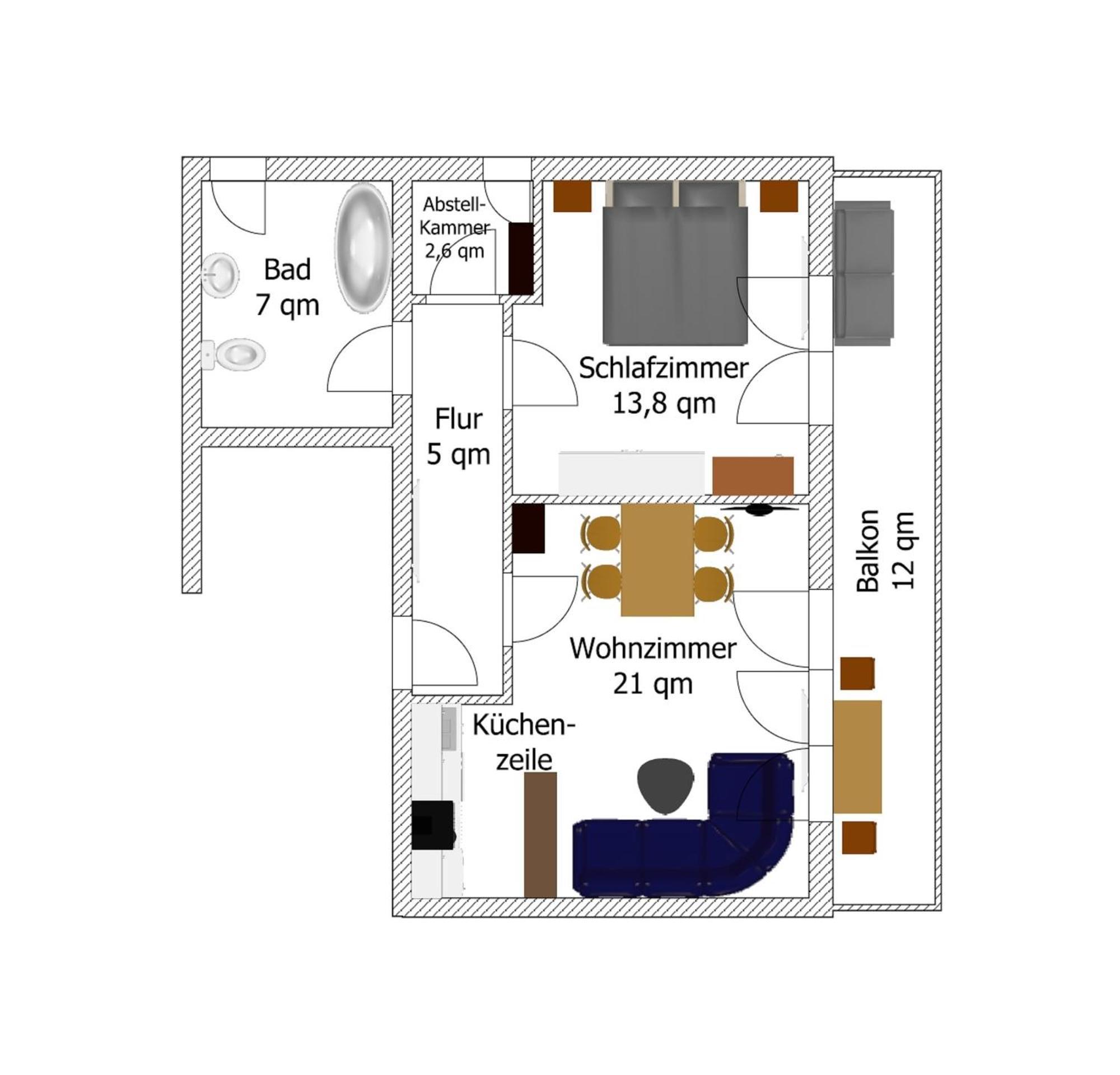 2-Zimmer Ferienwohnung "Am Waldrand" Schönwalde المظهر الخارجي الصورة